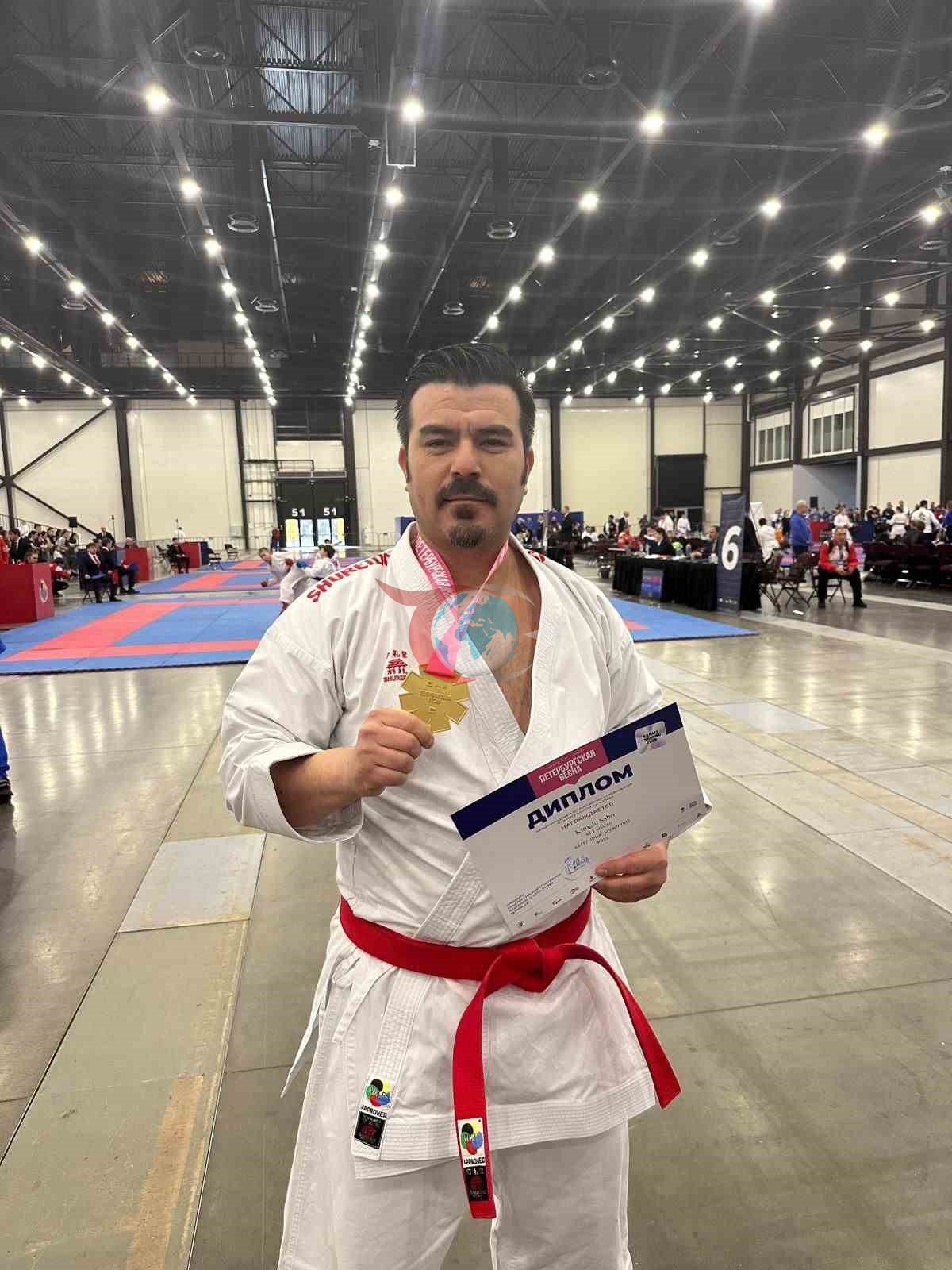 Düzceli sporcu Sabri Kıroğlu Rusya’da şampiyon oldu