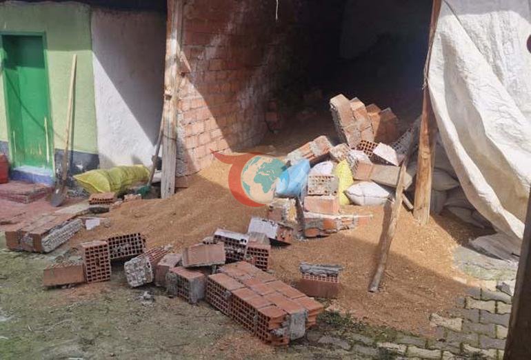 Buğday deposunda facia: Kardeşlerden biri göçükte kaldı, diğerinin parmakları koptu
