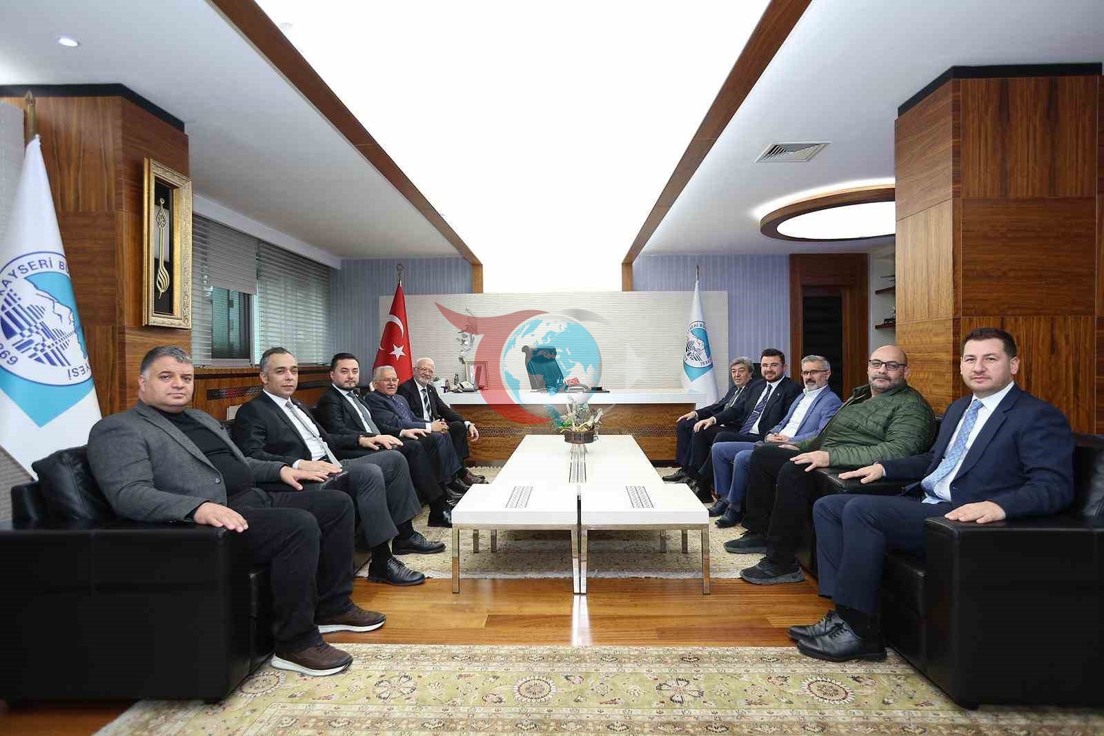 Elitaş&rsquo;tan Başkan Büyükkılıç&rsquo;a ziyaret