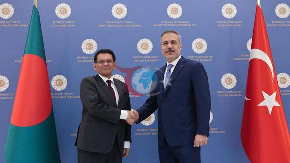 Bakan Fidan, Bangladeşli Bakan Khalilur Rahman ile Ankara'da Buluştu