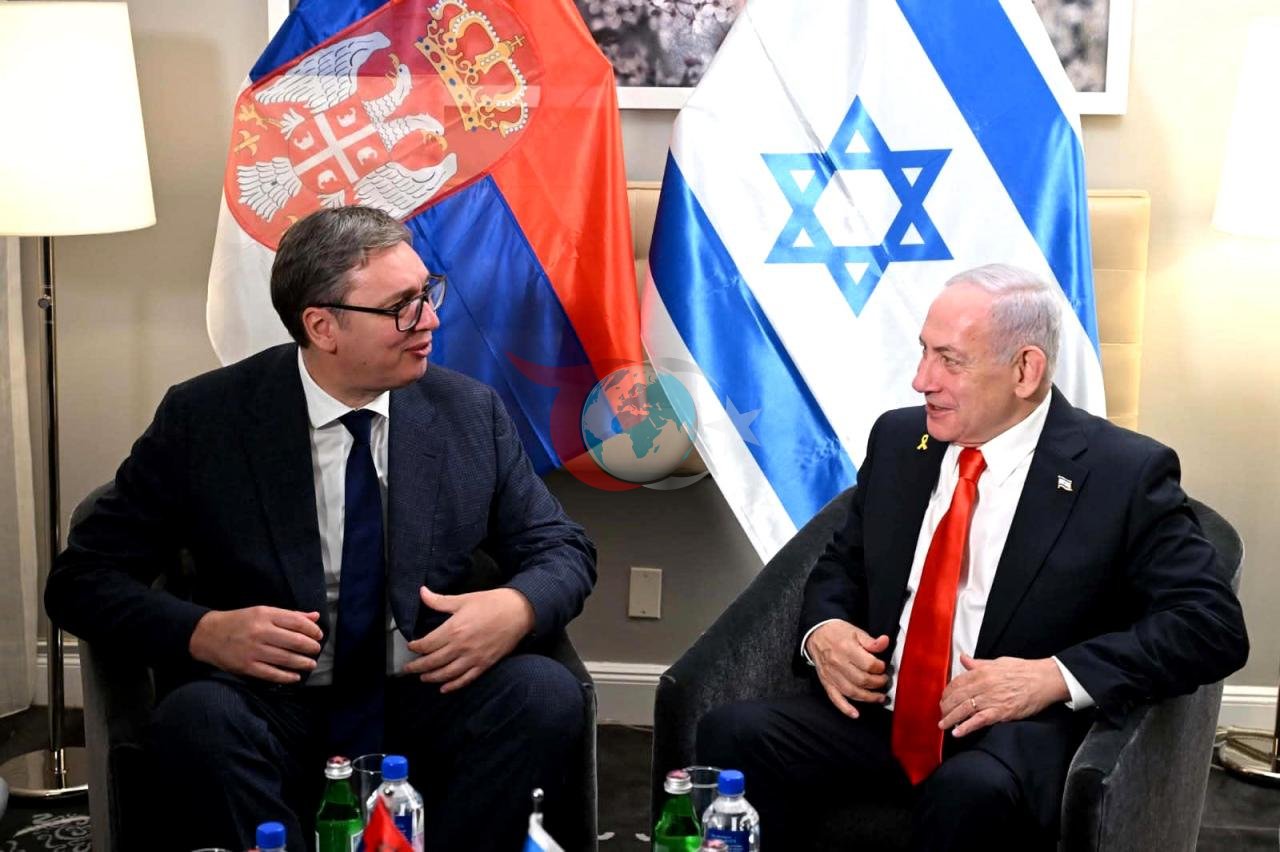 Aleksandar Vucic ve Binyamin Netanyahu
