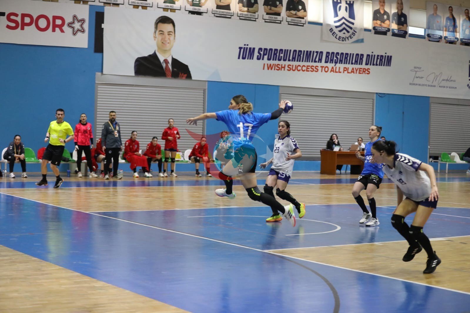 Denizin Kızları Üsküdar'ı Zorlu Maçta Mağlup Etti