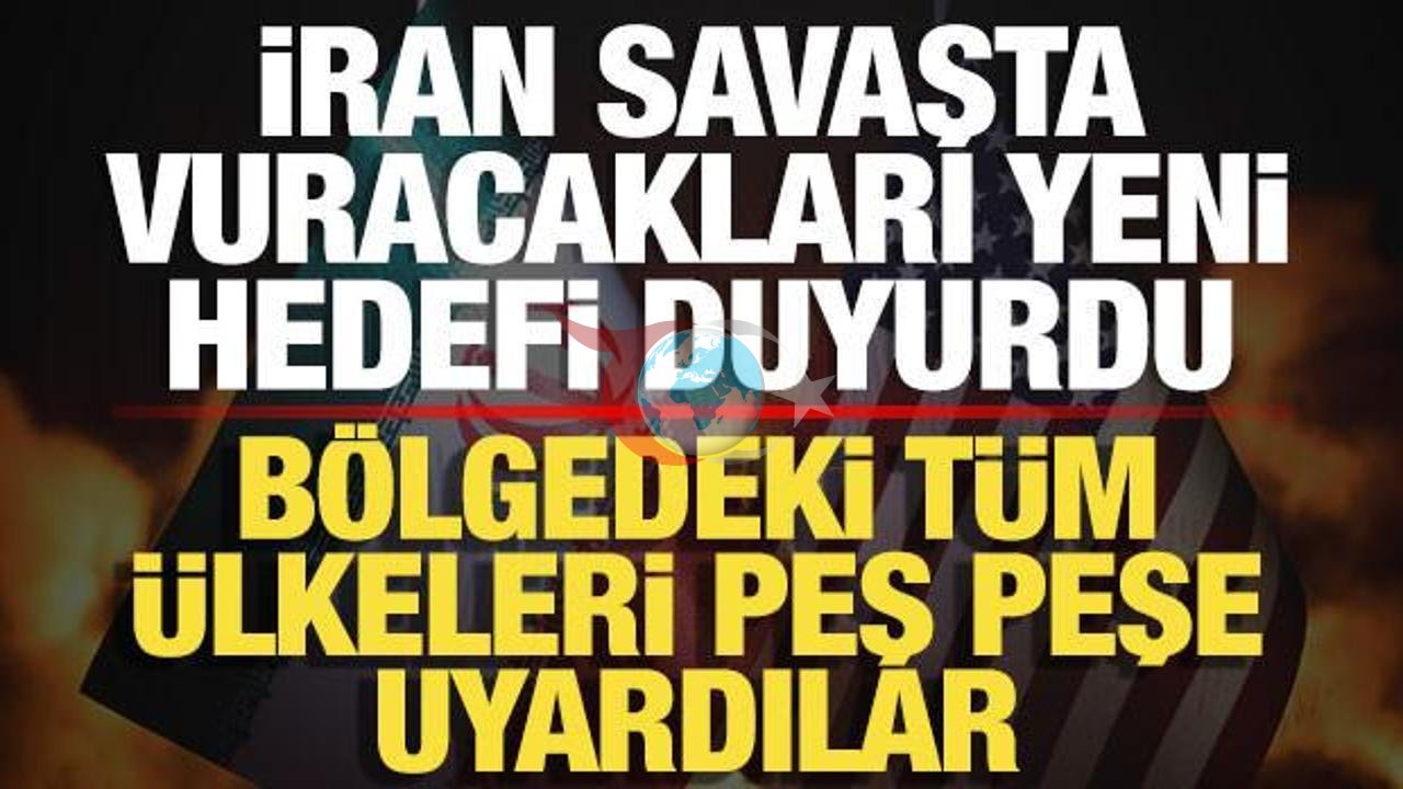 İran'dan ABD'ye Sert Uyarı: Yeni Hedefler Belirlendi