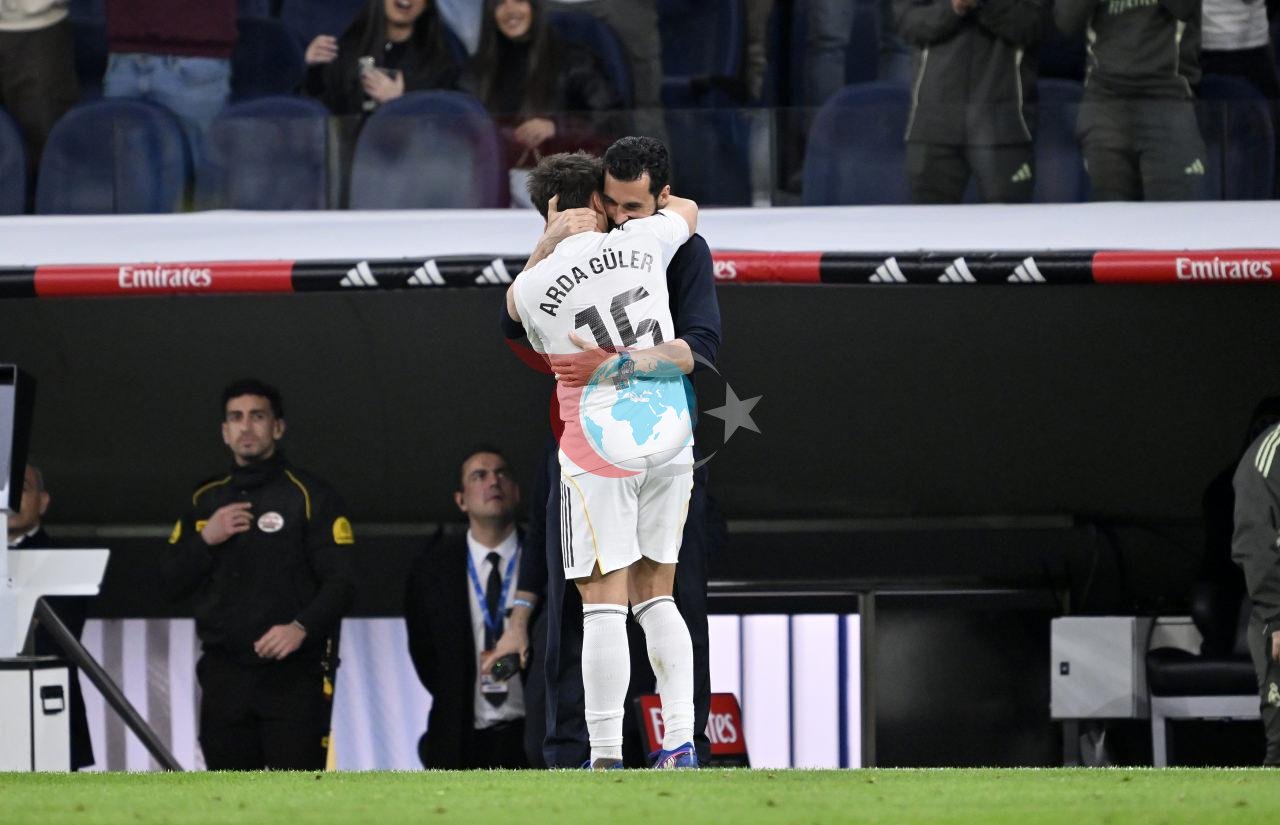 Arda Güler ve Alvaro Arbeloa