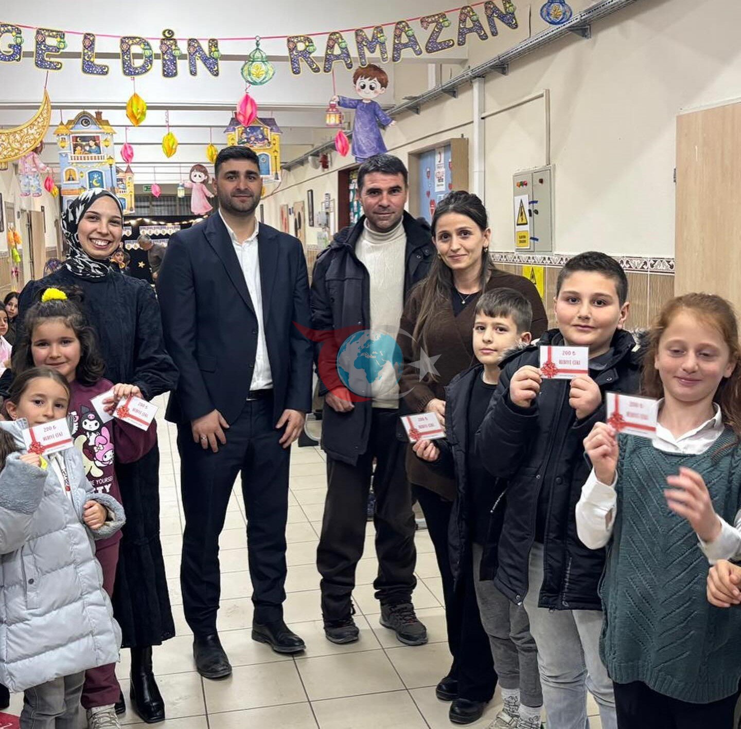 Aydıntepe&rsquo;de öğretmenler ve öğrenciler iftar sofrasında bir araya geldi