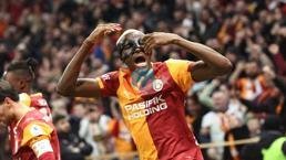 Osimhen'den Galatasaray formasıyla bir rekor daha! Yıldız golcü sezona damga vuruyor