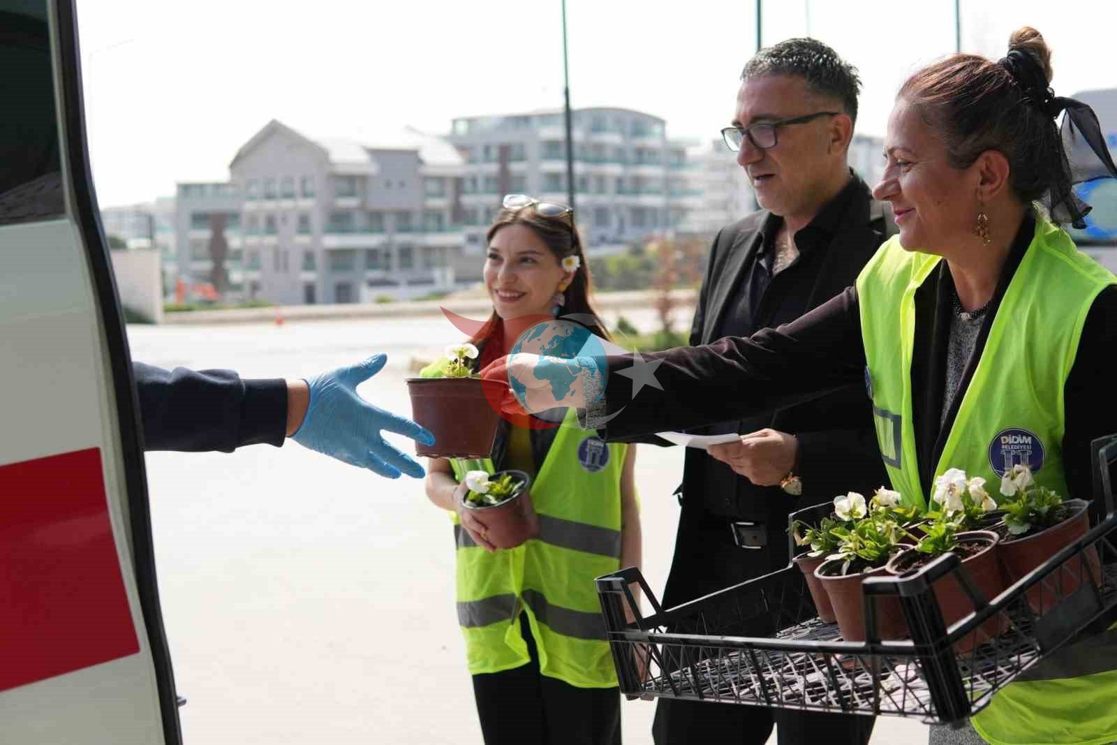 Didim Belediyesi’nden sağlık çalışanlarına anlamlı jest