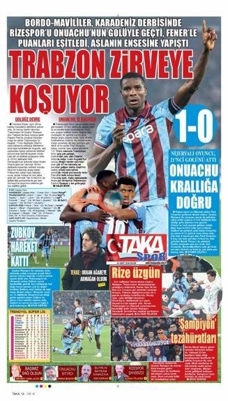 Trabzonspor kritik haftayı kayıpsız geçti, zirve takibini bırakmadı