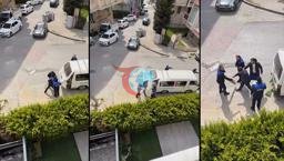 Beylikdüzü’nde zabıta ile seyyar satıcı tartışması kamerada: ‘Kafama neden vuruyorsun?'