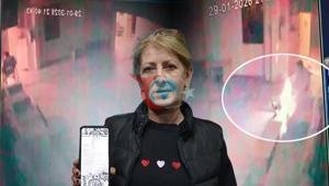 Bakımevinde korkunç olay Üzerine kolonya döküp ateşe verdi