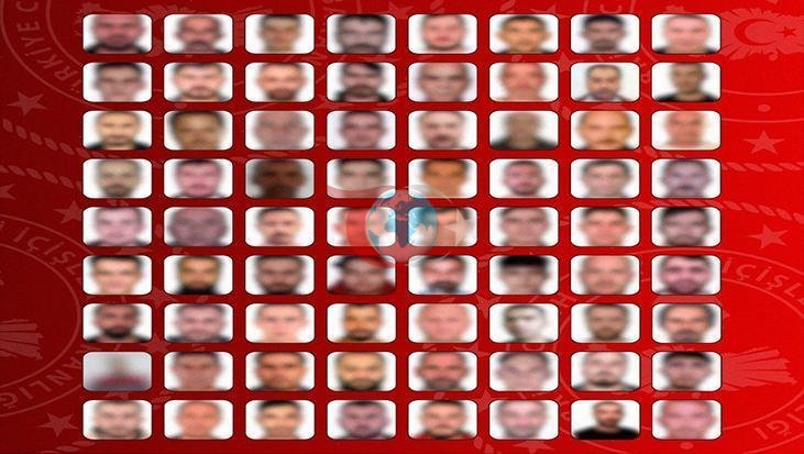 Kırmızı Bültenle Aranan 32 Kişiyle Birlikte 72 Şüpheli Türkiye'ye Teslim Edildi