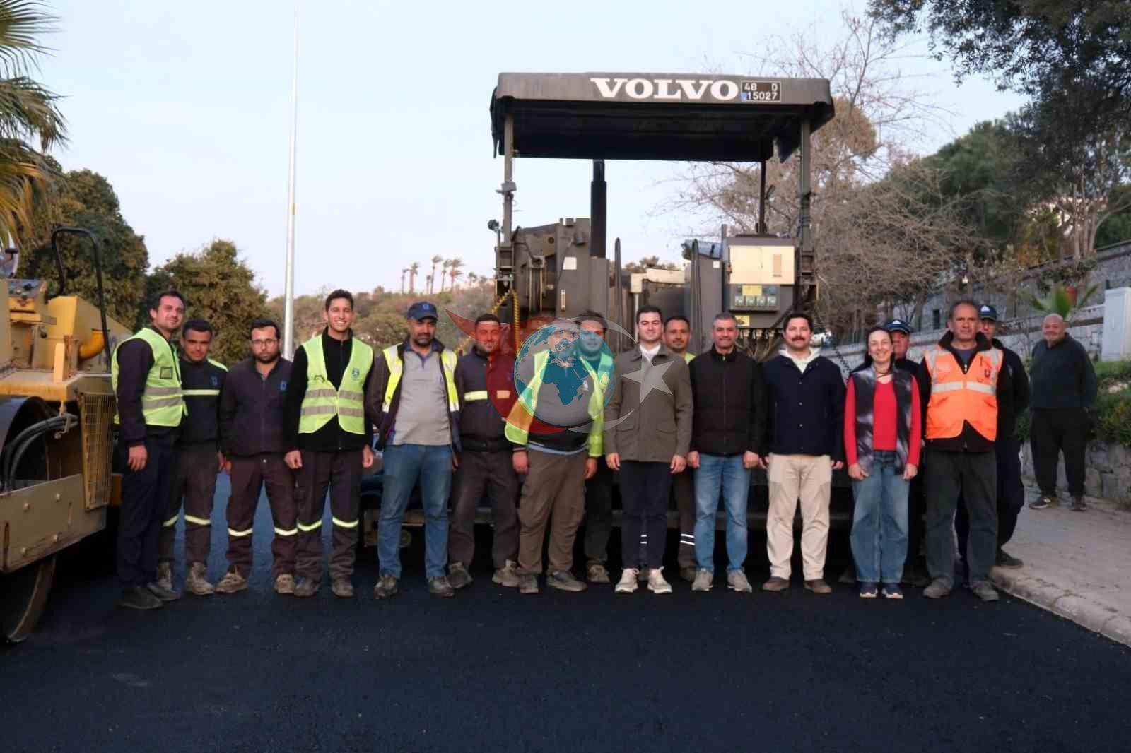 Bodrum Bitez'de Bergamut Caddesi Yeniden Kullanıma Sunuluyor