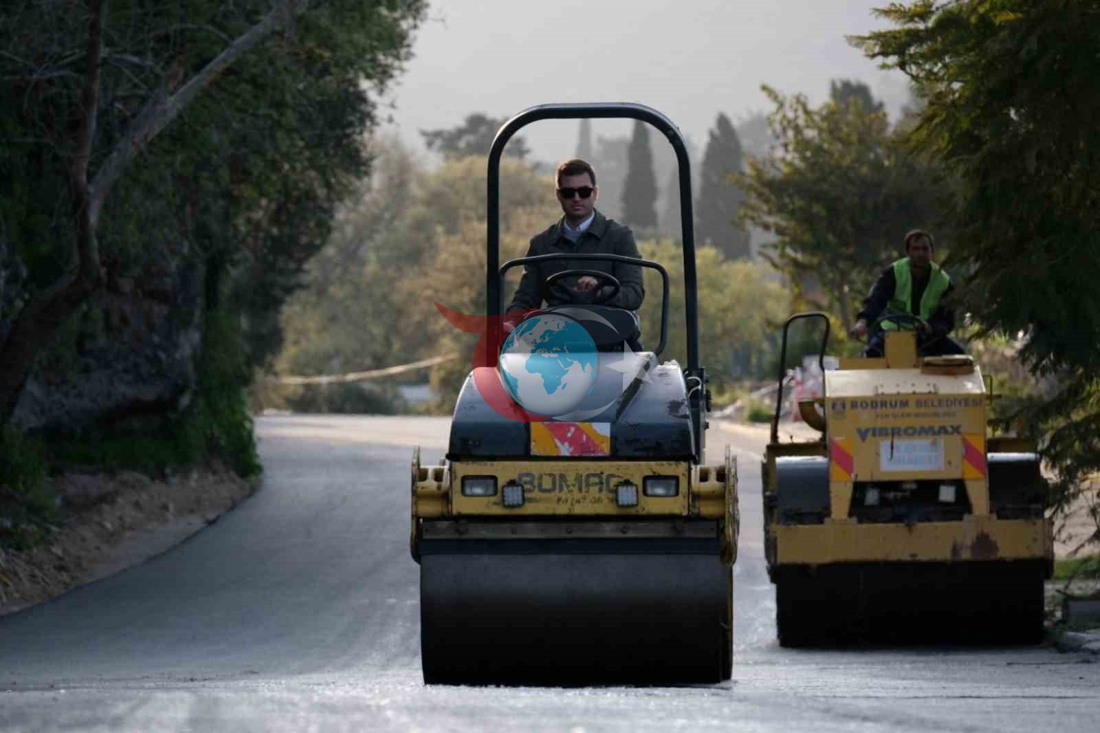 Bodrum&rsquo;da Bergamut Caddesi yenilenen yüzüyle hizmete açılıyor