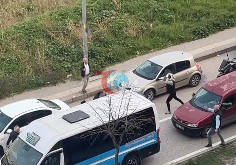 Trafikte coplu dehşet Tartışma bir anda kavgaya dönüştü: 2 sürücüye ağır ceza yağdı
