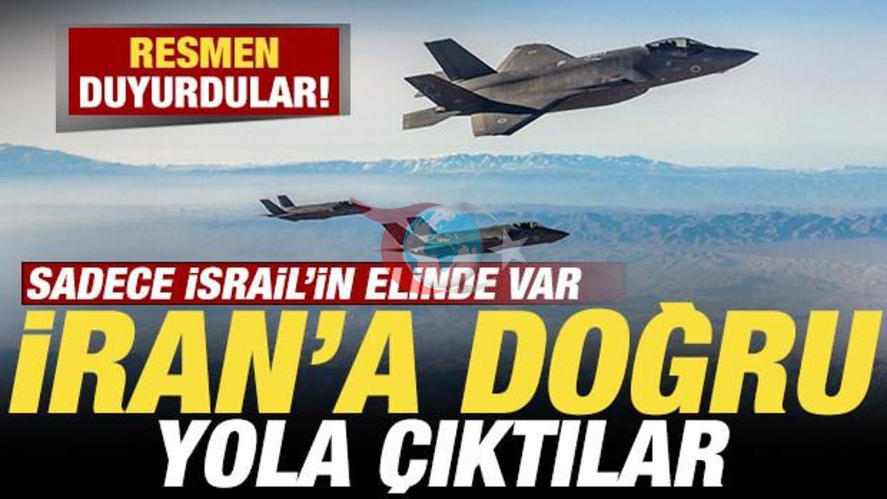 İsrail'in Eşi Benzeri Olmayan F-35I Jetleri İran'a Doğru Havalandı