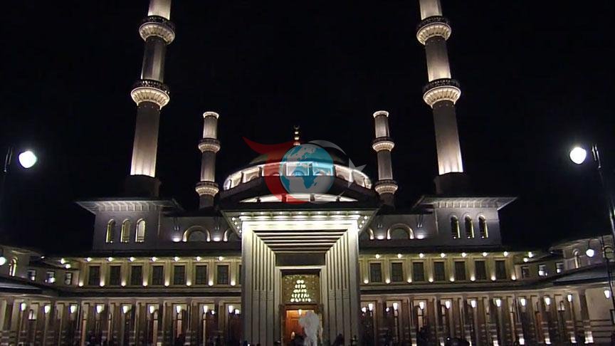 Millet Camii'nde Kadir Gecesi İçin Özel Yayın Hazırlığı
