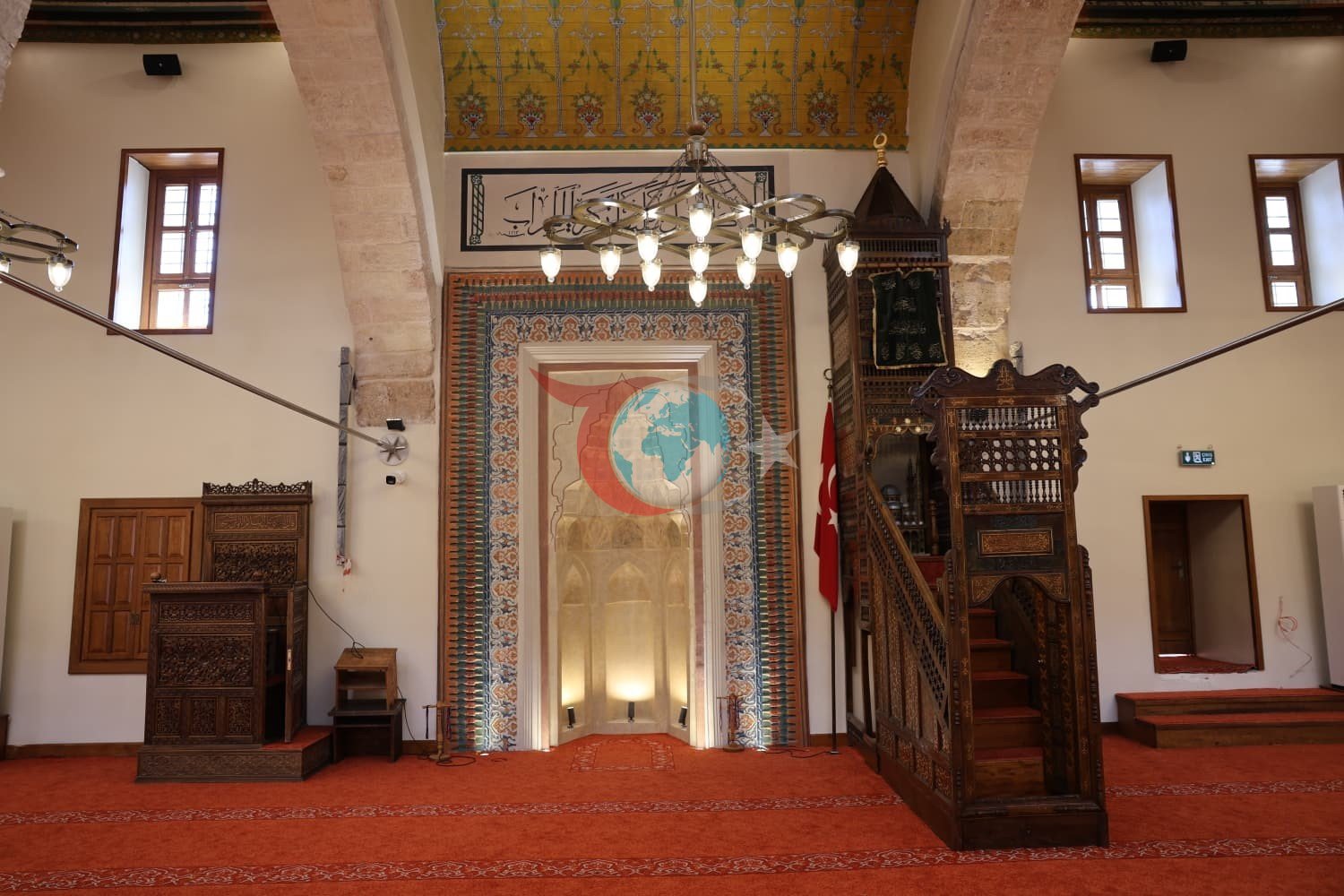 Bakan Ersoy'dan Tarihi Açılış: Kahramanmaraş Ulu Cami İbadete Açıldı