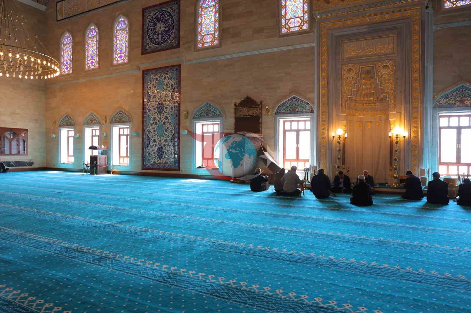 Kahramanmaraş’ta Abdülhamid Han Camii’nde Sakal-ı Şerif ziyarete açıldı