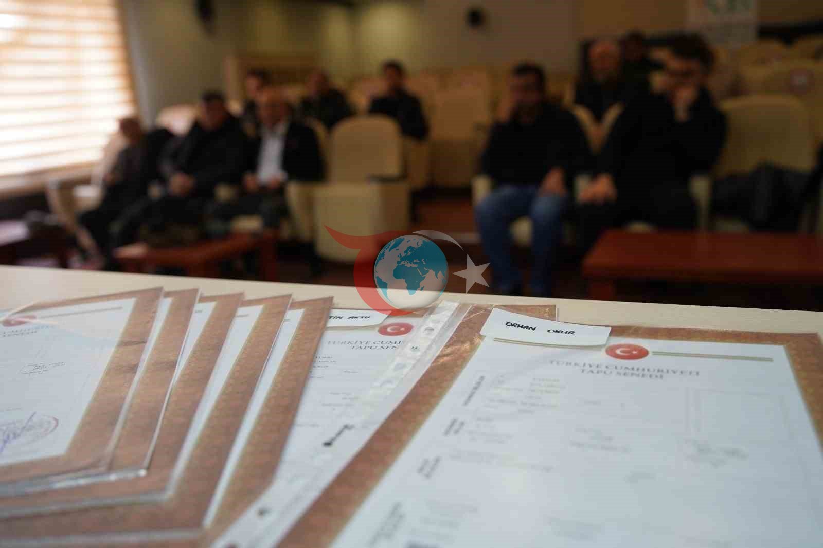 Dev projede tapular teslim edildi