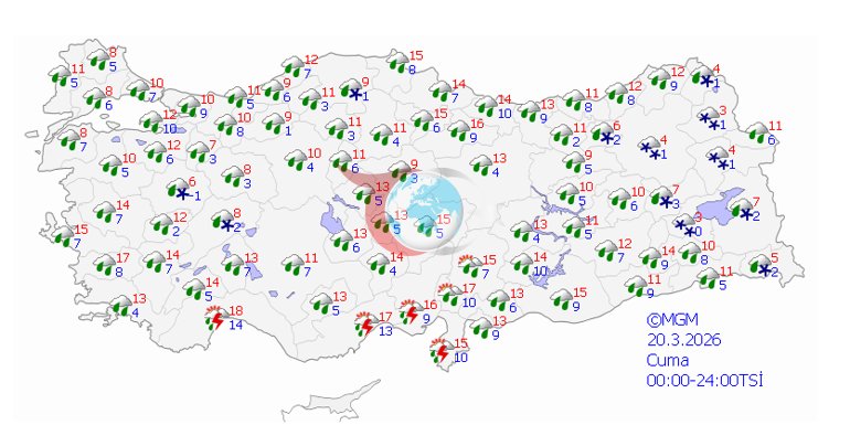 Son dakika.. Meteoroloji ve AKOM gรผn verdi Tรผrkiyeyi 4 gรผn terk etmeyecek