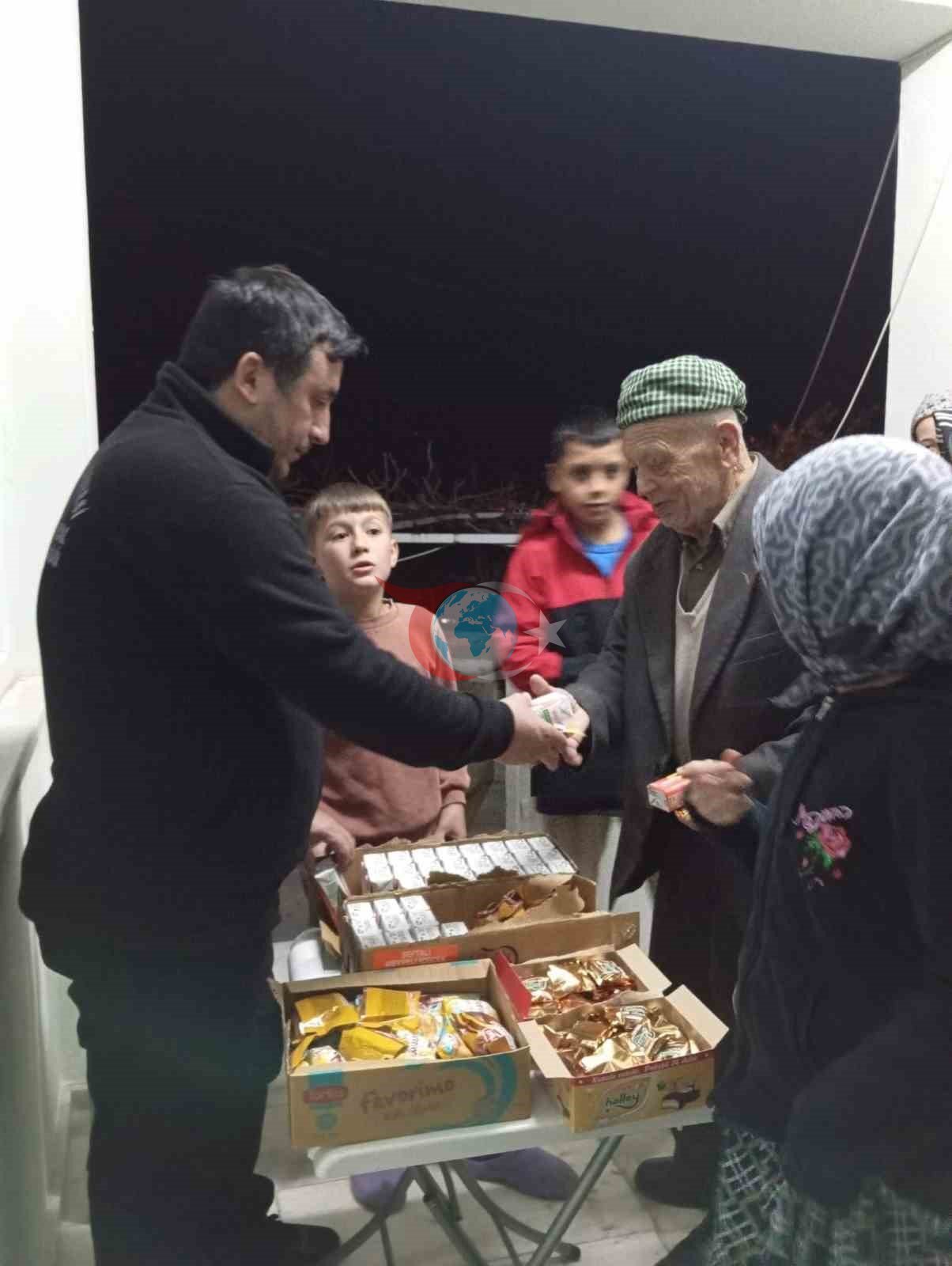 Bozdoğan Belediyesi’nden Kadir Gecesi’nde vatandaşlara ikram