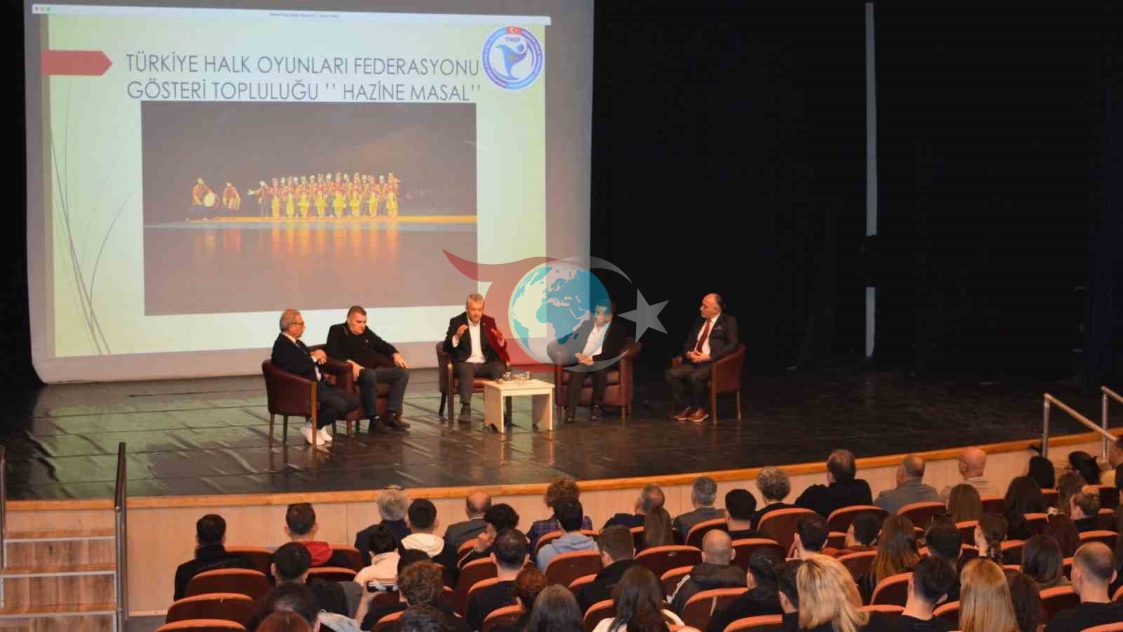Türkiye Halk Oyunları Federasyonu Başkanı Hüseyin Güler EÜ&rsquo;ye konuk oldu