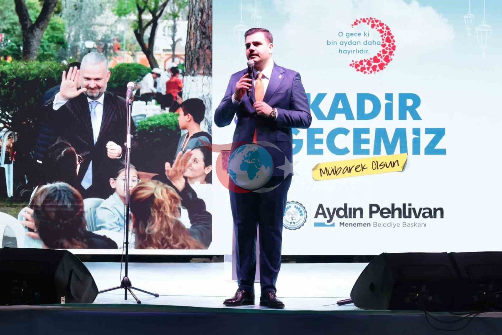 Menemenโde Kadir Gecesiโne รถzel 15 bin kiลilik iftar