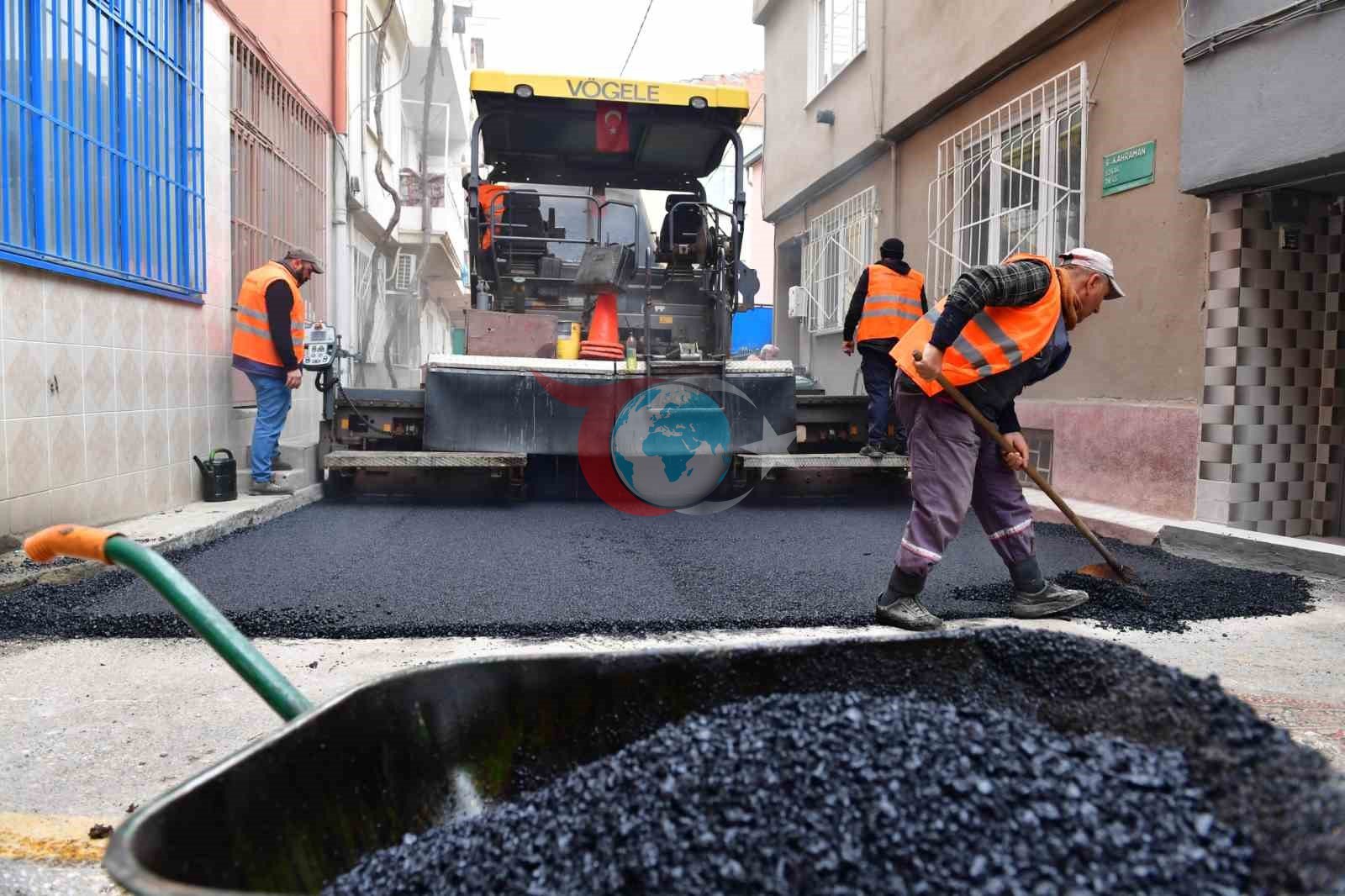 Osmangazi Belediyesi&rsquo;nden Yeşilova mahallesi&rsquo;ne yeni asfalt
