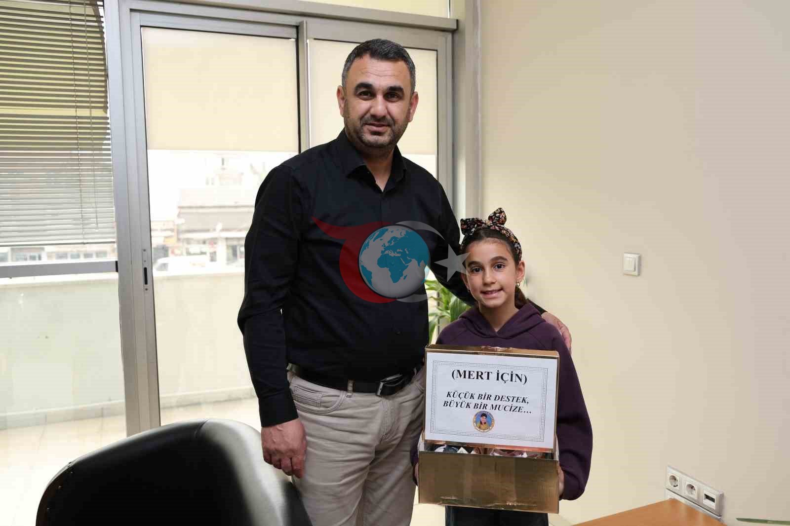 Söke&rsquo;de minik yürekten dayanışma örneği