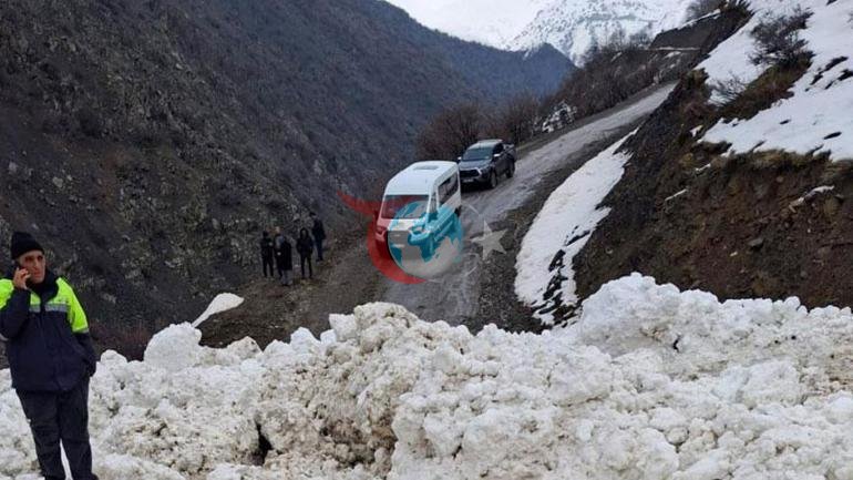 Vanda çığ felaketi 1 mahalle ve 8 mezraya ulaşım kesildi