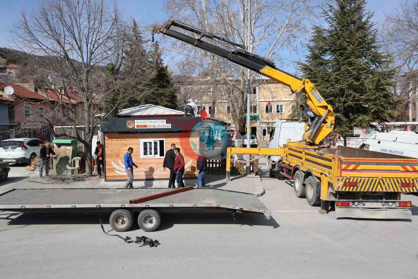 Çameli'de Yöresel Ekmek Satış Noktaları Açılışa Hazırlanıyor