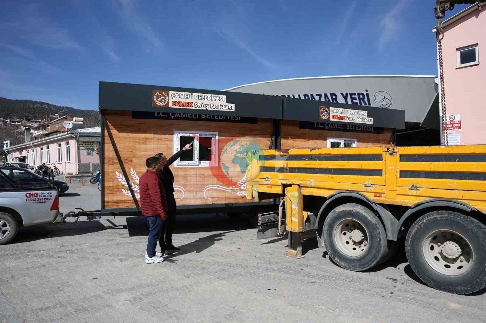 Çameli&rsquo;de yöresel ekmek satış noktaları hizmete hazırlanıyor