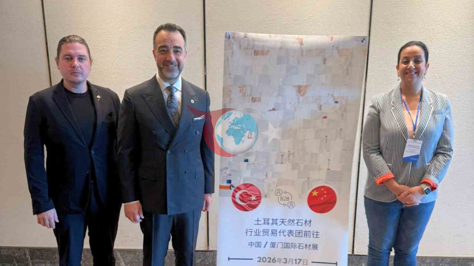 Denizli Sanayi Odası heyeti Xıamen Stone Fair’de küresel alıcılarla buluştu