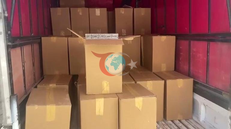 5 milyonluk kaçak sigara kamyonette ele geçirildi Şüphelinin ifadesi şaşkınlık yarattı