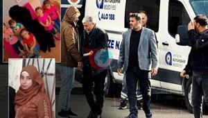 Acılı baba kızı ve 5 torununun cenazelerini gözyaşlarıyla teslim aldı