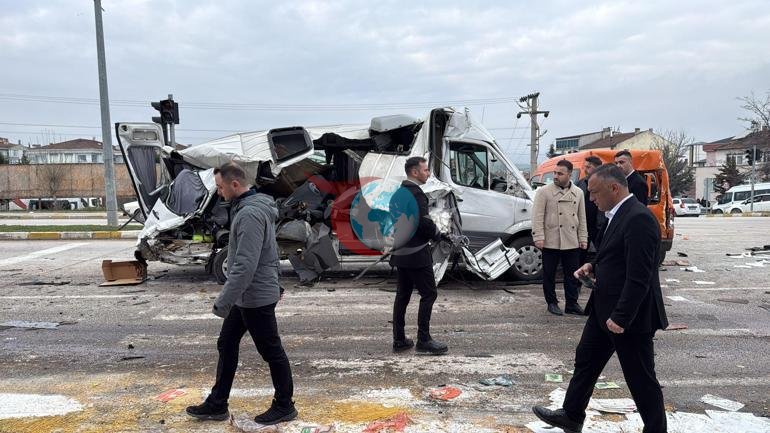 Freni patlayan kamyon ortaklığı savaş alanınan çevirdi