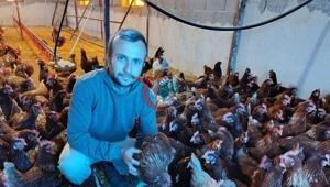Ev kiraları şehirden kaçırdı Köyde kendi çiftliğini kurdu