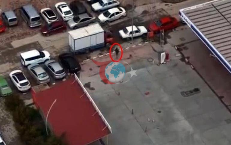 Kırıkkale’de film gibi kaçış Ters yöne girip kamyonetle kaçtı, dronla yakalandı