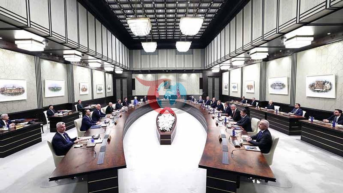 Kabine Toplantısı Cumhurbaşkanlığı Külliyesi'nde Başladı