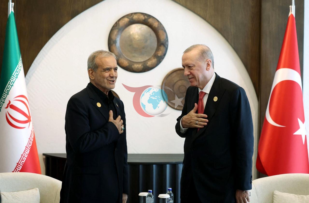 Recep Tayyip Erdoğan ve Mesud Pezeşkiyan