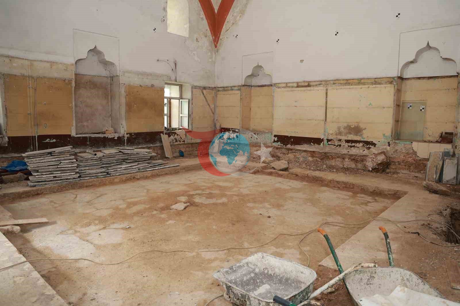 Gebze’de 5 asırlık tarihi hamam restorasyonla ayağa kaldırılıyor