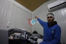 Uykuda ölümle burun buruna geldi! Bayram sabahı isabet eden yorgun mermi hayatını kabusa çevirdi