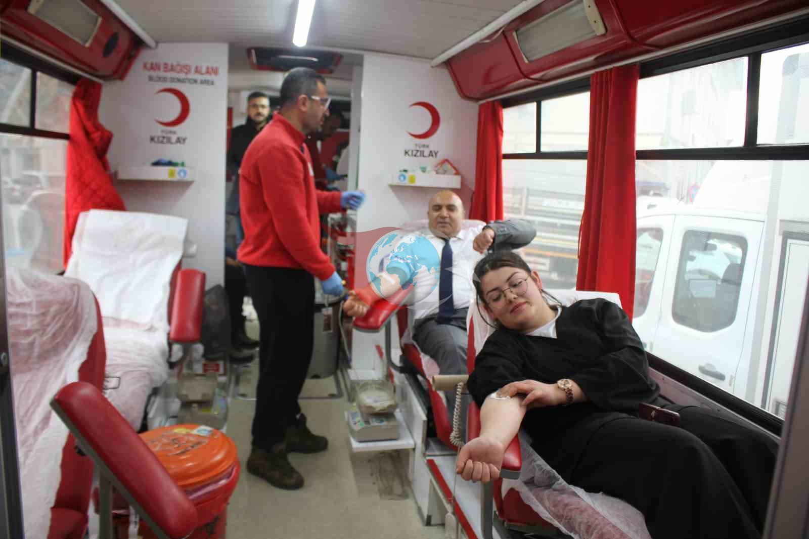 Malazgirt'te Kan Bağışı Seferberliği Yoğun İlgiyle Karşılandı