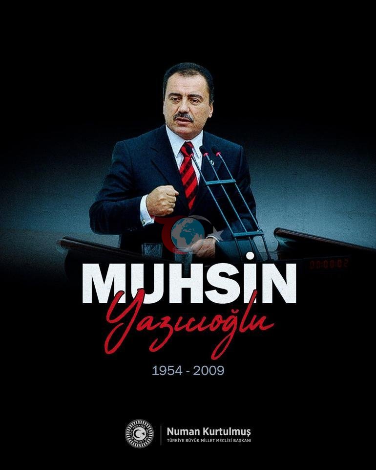 TBMM Başkanı Kurtulmuş, vefatının 17. yılında Muhsin Yazıcıoğlunu andı
