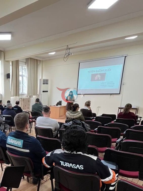 TÜRASAŞ personeline tütünle mücadale eğitimi verildi