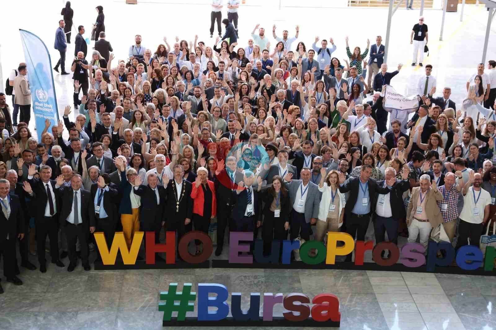 Dünya Sağlık Örgütü'nden 'Bursa Taahhüdü'ne Uluslararası İlgi