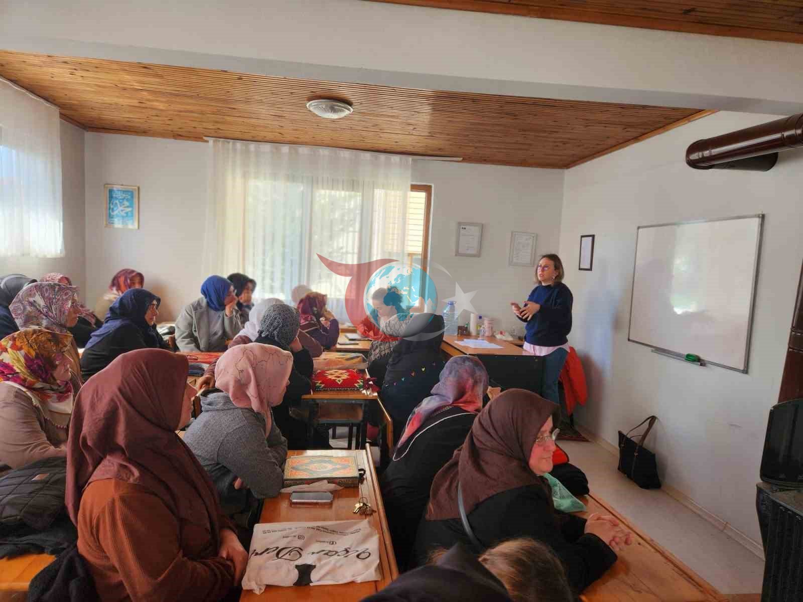 Kur&rsquo;an kurslarında sağlık bilgilendirmeleri