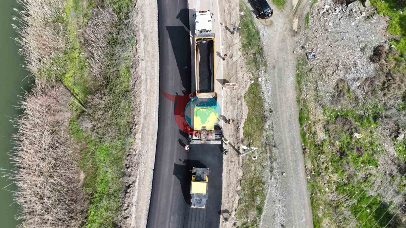 3 ilçedeki 545 milyon TL’lik yol yatırımı devam ediyor