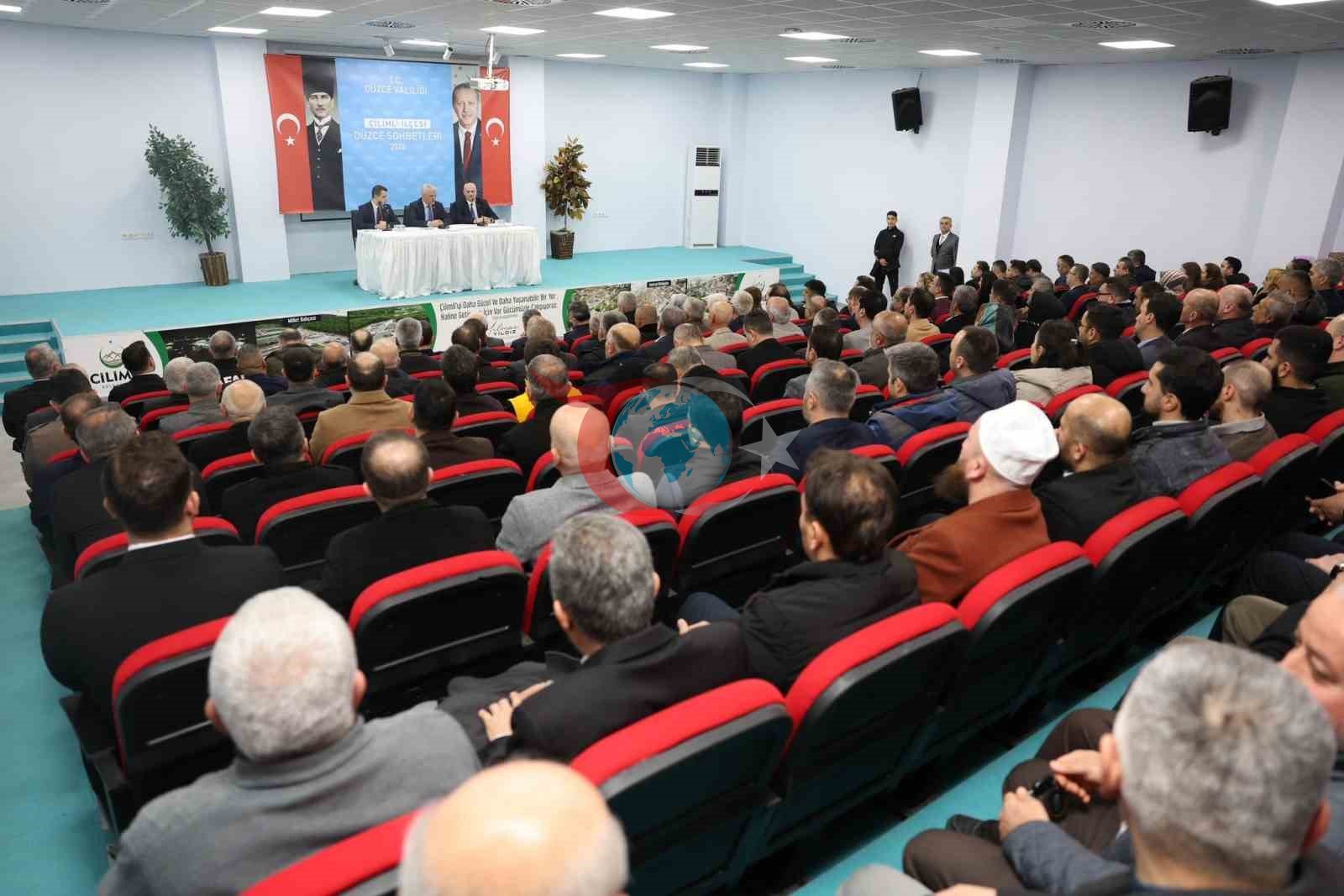 Düzce sohbetlerinin ikincisi Çilimli ilçesinde gerçekleşti