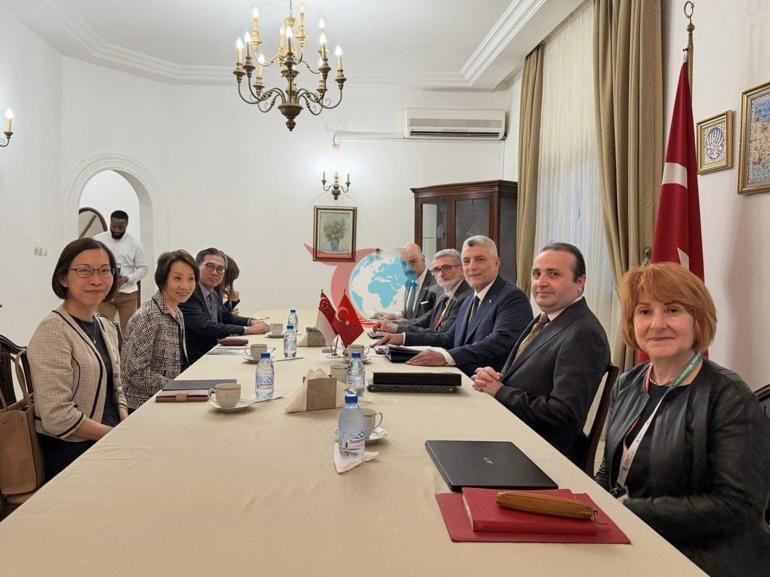 Bakan Bolat, Singapur Sürdürülebilirlik ve Çevre Bakanı Grace Fu ile görüştü